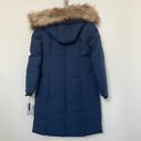 Nine West NWT  Removable Faux Fur Trimmed Hooded Parka Size Medium Photo 10