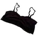 H&M  Black Lace Bralette Women’s Size Large Adjustable Strapless Bra Intimates! Photo 0