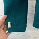 The North Face  Teal Long Sleeve Fleece Pullover Jacket Size M Photo 5