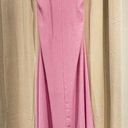 Izzy & Lola Copper Penny  Pink Dahlia Maxi Dress Size M NWT Photo 0