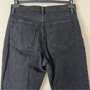 Abercrombie & Fitch  Ultra High Rise The Ankle Straight Jeans Black Size 30 Photo 6