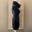 Vince  Wool Blend Turtleneck Sweater Dress, Black Photo 3