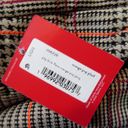 Spanx NWT  20672R The Perfect Kick Flare in Orange Pop Plaid Ponte Crop Pants L Photo 3