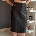 Cache  Long Denim Skirt Photo 0