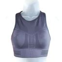 DKNY  Grey Black Reversible Sports Bra Small Photo 0