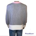 Popsugar  color block V neck cardigan Photo 4