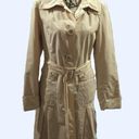 London Fog  Classic Beige Trench Coat Size M Timeless Elegance Photo 0