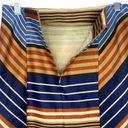 J. McLaughlin  Montecito Pencil Striped Slit Skirt Zip Clasp Close 4 Multi #2627 Photo 4