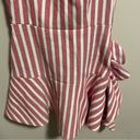 Alexis  x Revolve Cara Dress in Red Cream Stripes- Size Medium Photo 4