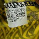 Club L  Yellow and Black Bodycon Dress Sz 6 Photo 7