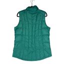 Woolrich  Womens Size L Quilted Puffer Vest Jacket Teal Green Full Zip Insulated Photo 2