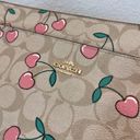 Coach  Laptop Sleeve In Signature Canvas With Heart Cherry Print cf158 Photo 3