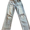 Harper Heritage  High Rise straight distressed jeans Photo 0