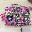 Vera Bradley  Pink Floral Cosmetic Travel Bag Photo 0