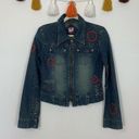 Krass&co Vintage The San Frisco Jeans  Patchwork Jean Jacket Size Medium Photo 0
