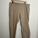 Terra & Sky  Tan Capri Pants- 1x (16W/18W) Photo 0