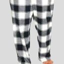 Sonoma  black and white plaid 2 piece flannel pj set! Photo 1