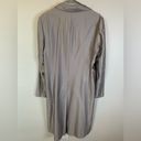 BCBGMAXAZRIA NWT BCBG Max Azria Collection | 100% Silk Overcoat in Color Nickel Size 12 Photo 11