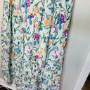 Tanya Taylor  Women's Neves White Floral Wrap Tie Waist V-Neckline Dress Size 14 Photo 10