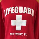 Lifeguard  Key West Florida Red Long Sleeve Shirt Photo 1