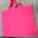 PINK - Victoria's Secret VICTORIA SECRET PINK LIMITED COLLECTION LARGE TOTE neon pink animal print Photo 2