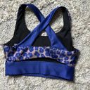 Good American  The‎ Step Bra Purple Leopard size 0 Photo 1