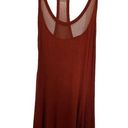 Silence + Noise  burnt orange tank dress size small Photo 0