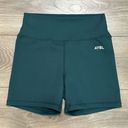 AYBL  High Rise Green Bike Shorts Size Medium Photo 0