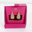 House of Harlow NWT  1960 Textured Earrings Gold Photo 0