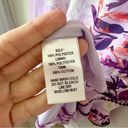 Lulus NWT  Sammi Floral Ruffle Surplice Maxi Dress in Lavender sz M Photo 8