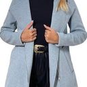 Bellivera Women Wool Blend Jacket Hooded Casual Trench Belted Coat / medium nwt Photo 0