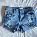 Mudd Light Wash Jean Shorts Photo 0