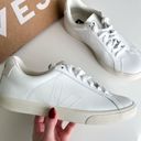 VEJA Anthropologie +  Esplar Sneakers in Extra White Photo 4