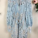 Elliatt NWT  Jetsetter Lace Mini Dress in Sky Blue White Size Small Photo 1