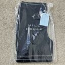 Hill House NEW  The Claire Pant in Black Stretch Cotton Photo 2