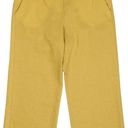 Veronica Beard  • Aubrie High Rise Wide Leg Linen Crop Pant Vintage Yellow Photo 7