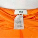 ONIA NEW  Orange Cross Strap Isla Bikini Bottoms L $95 Photo 3