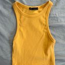 ZARA Orange Tank Photo 0