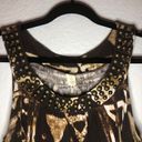 Jones New York  Tribal w/ Metal Sleeveless Dress 2X Photo 6