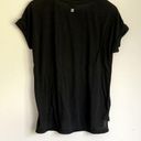 Sweaty Betty  |Ab Crunch Workout Tee in Black size Small Photo 3