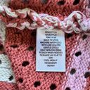 a.n.a Crochet Sweater Vest Tank Top Button Front Boho NWT Muted Earthy Tones XL Pink Photo 2