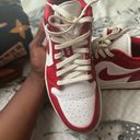 Nike Red And White Mids  Photo 3