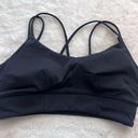 YoungLA Asana Strappy back in Black Sports Bra Size Small Photo 0