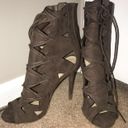 Shoedazzle Analy Cutout Heeled Sandal Photo 2