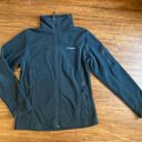 Columbia  fast trek ll black fleece jacket size small Photo 3