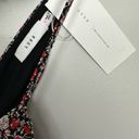 Lush Clothing NWT Lush Black Red Multi Floral Mini Halter Dress Medium Photo 10