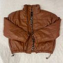 Me Jane Leather Puffer  Photo 0