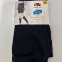 Fruit of the Loom Womens Large 12-14  Black Thermal Waffle Pants Photo 1