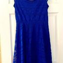 Xhilaration Blue Lace Summer Dress Juniors Photo 0