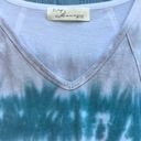 Vintage Havana  brand V-Neck Tie Dye Shirt Tee Top Photo 2